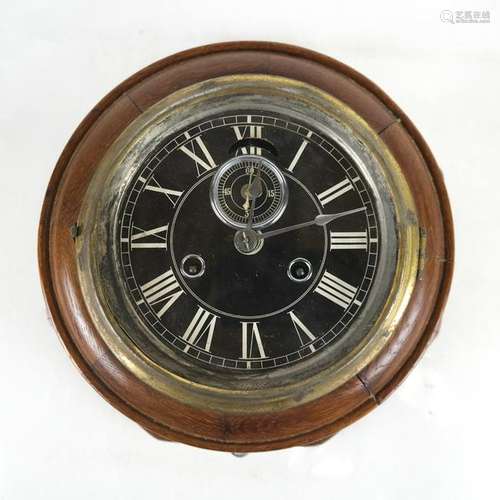 Eight-Day Octagonal Wall Clock