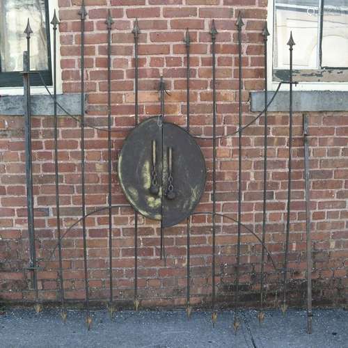 Pair of Iron and Copper Gates