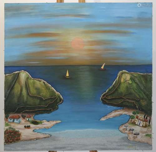 Gessy AUBRY: Islands - Acrylic