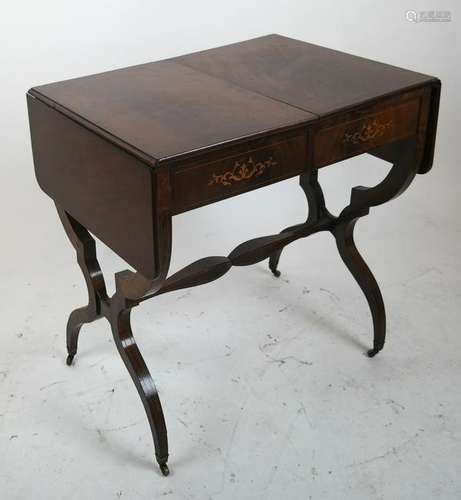 20th C Magogany Sofa Table