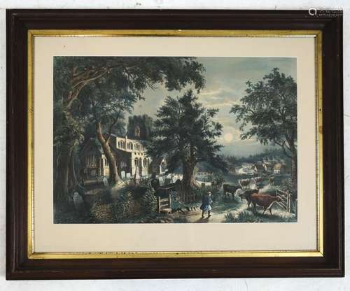 Print: Currier & Ives 