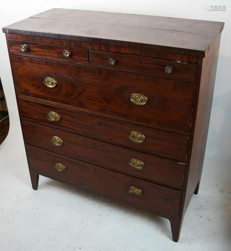 Mahogany Federal Tall Chest