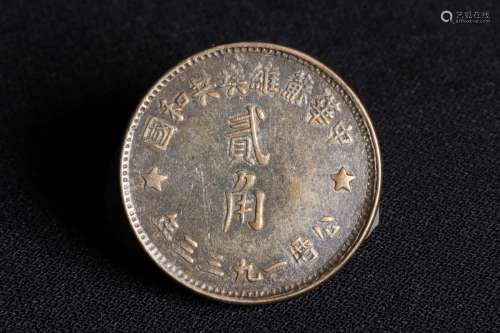 VINTAGE CHINESE-RUSSIA COIN