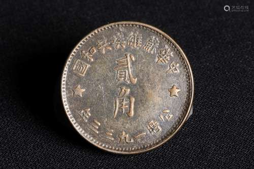 VINTAGE CHINESE-RUSSIA COIN