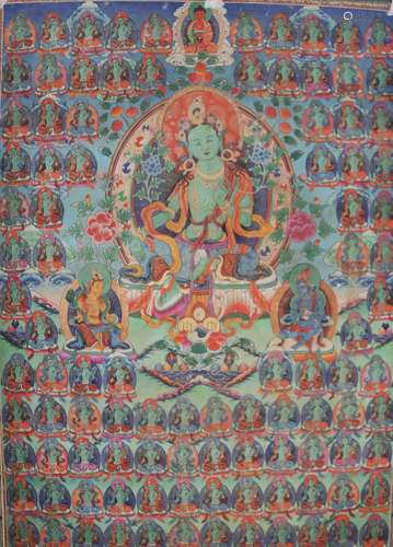 TIBETAN THANGKA