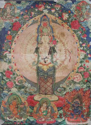 TIBETAN THANGKA