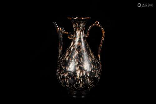 JIZHOU WARE BLACK GLAZED EWER