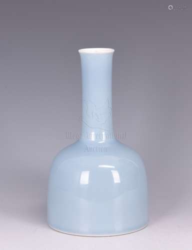 BLUE GLAZED VASE, ZUN