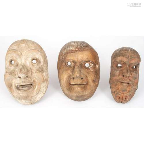 South American Tragedy Masks