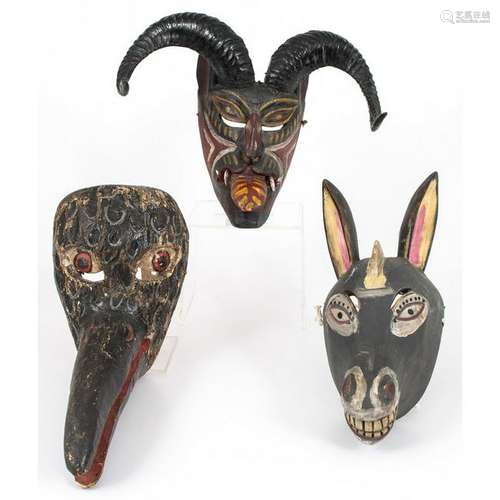 Folk Art Animal Masks