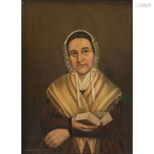 Folk Art Portrait of a Woman