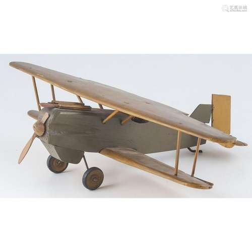 Wooden Toy Prop Plane