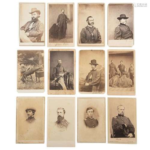 Exceptional Civil War-Era CDV Album Containing