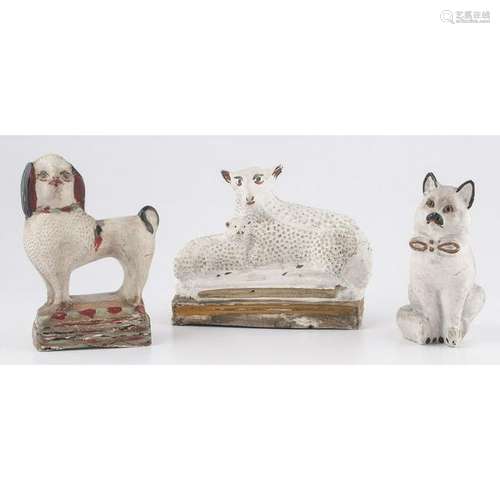 Chalkware Animals