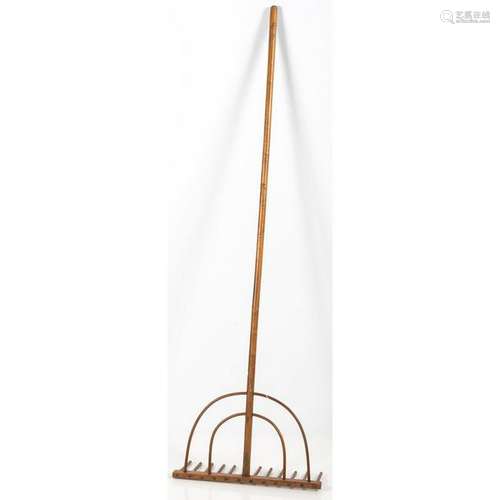 Wooden Pitchfork and Rake