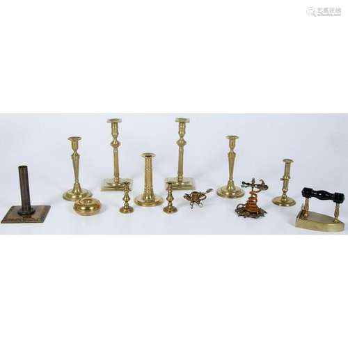 Brass Candlesticks, Plus