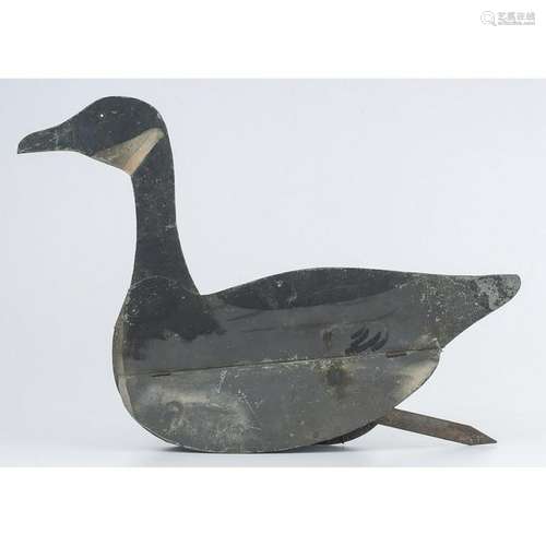 Sheet Metal Goose Confidence Decoy