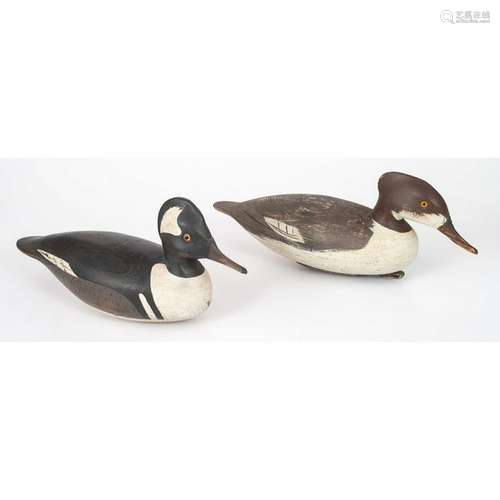 Hurley Conklin Hooded Merganser Decoys