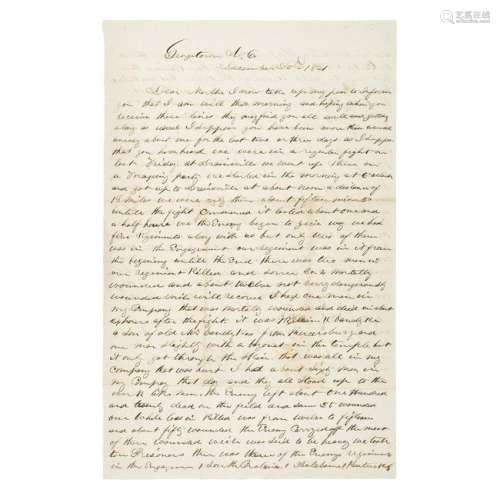 Civil War Letter Written by Captain William D. Dixon,