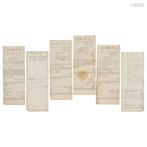 Collection of Muster Rolls and Other Documents Related