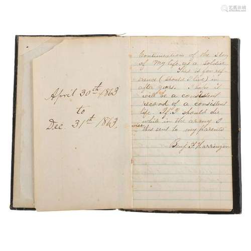 Outstanding Civil War Diaries of Benjamin F.