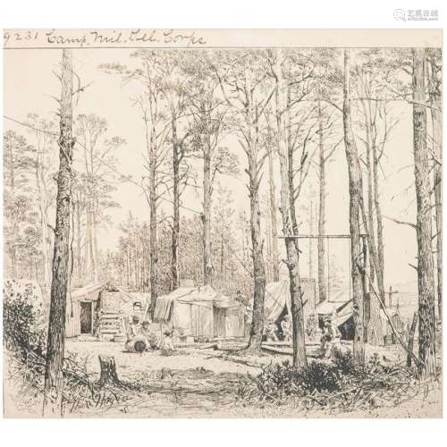 Camp of the Military Telegraph Corps, Brandy Station,