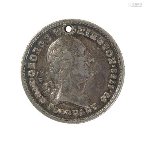 Washington-Style Cavalry ID Disc of Milton W. Paine,