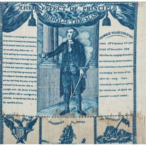 George Washington Memorial Handkerchief