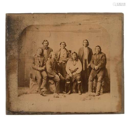 Charles M. Bell Photograph of Chippewa Treaty