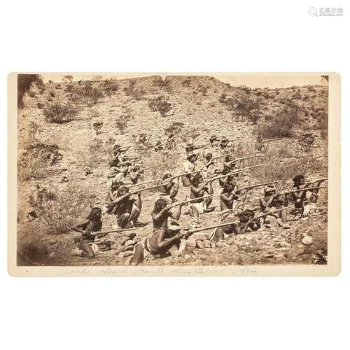 General George Crook's Armed Apache Scouts at San