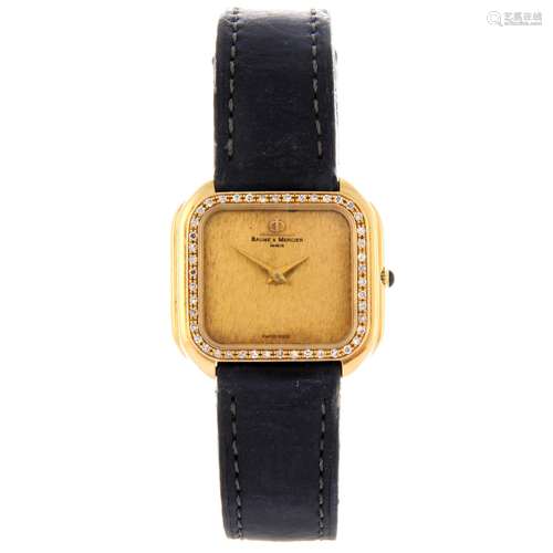 (23865) BAUME & MERCIER - a lady's wrist watch.