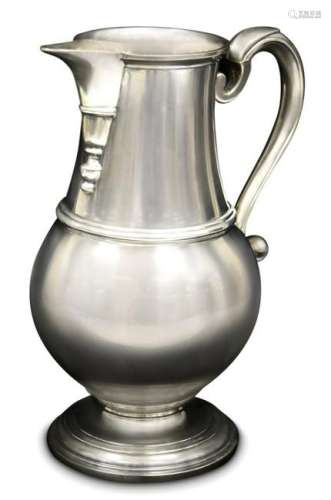 AMERICAN STERLING SILVER WATER PITCHER, 39 OZT