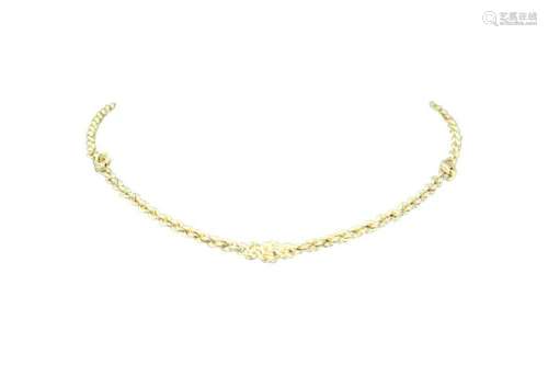 LOT OF (2) 14KT GOLD NECKLACES