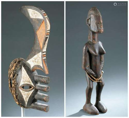 2 West African Objects. 20th c.