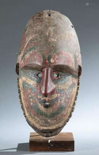 Melanesian mask.