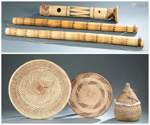 6 Ethnographic Vessels. 20th c.