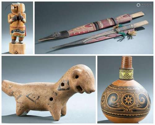 5 Ethnographic Objects. 20th c.