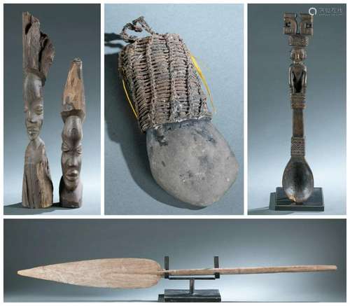 5 Ethnographic Objects. 20th c.