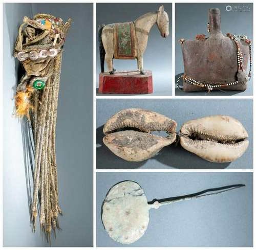 5 Ethnographic Objects. 20th c.