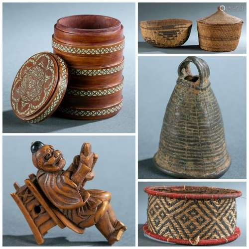 5 Ethnographic Objects. 20th c.