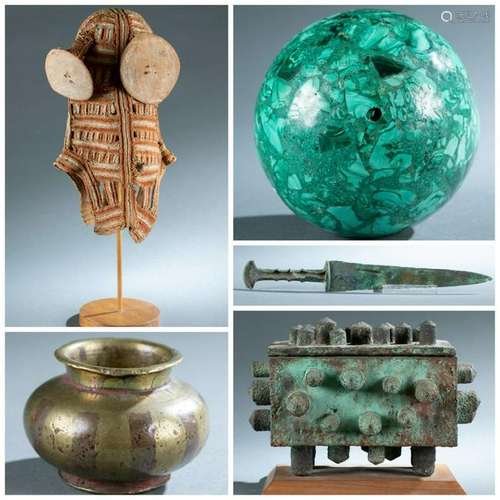 5 Ethnographic Utilitarian Objects. 20th c.