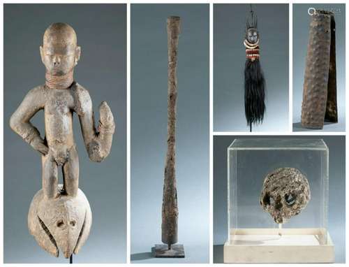 5 Ethnographic Objects. 20th c.