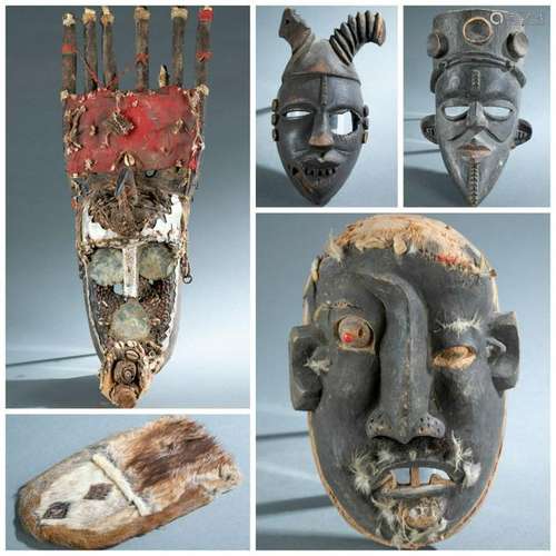 5 Ethnographic Masks and Objects.