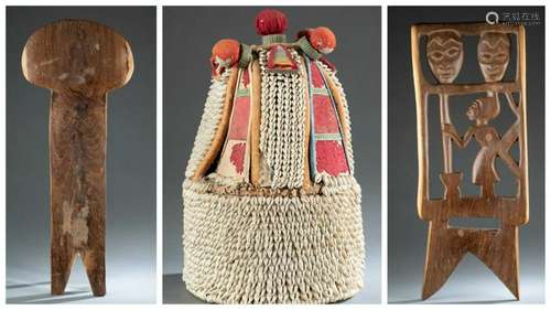 3 Ethnographic Objects. 20th c.