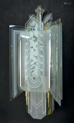 Art Deco Glass Sconces