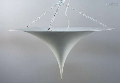 White Tent Ceiling Fixture