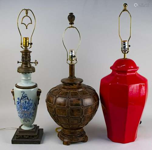 Three Table Lamps