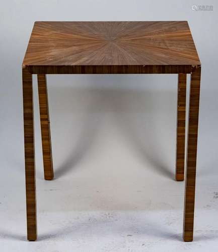 Exotic Wood Occasional Table