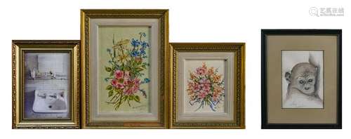 Four Framed Artworks