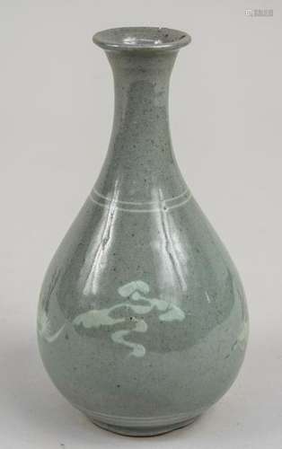 Korean Celadon Porcelain Vase